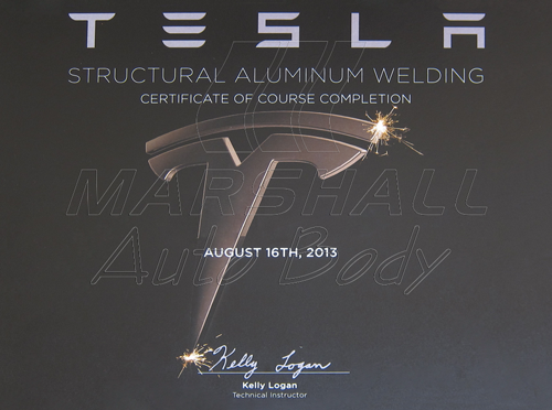 Tesla Structural Aluminum Welding